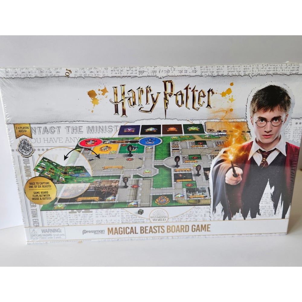 Harry Potter MAGICAL BEASTS Board Game -‎ NEW SEALED - Pressman Wizarding World